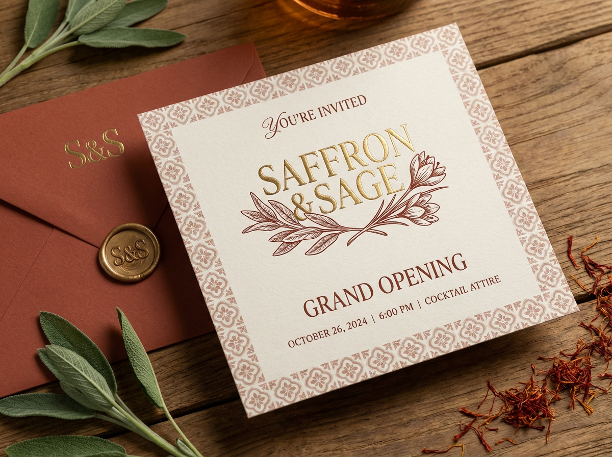 Color palette card showing primary, secondary, and neutral colors with codes