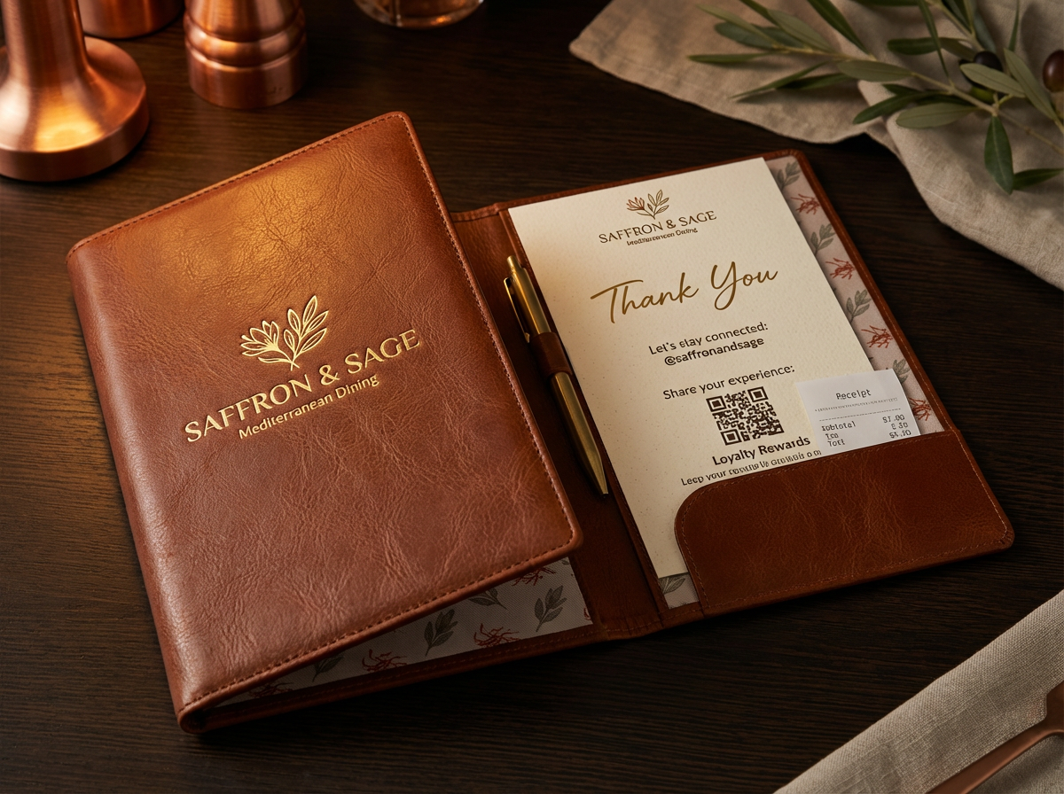 Napkin with embossed S&S monogram