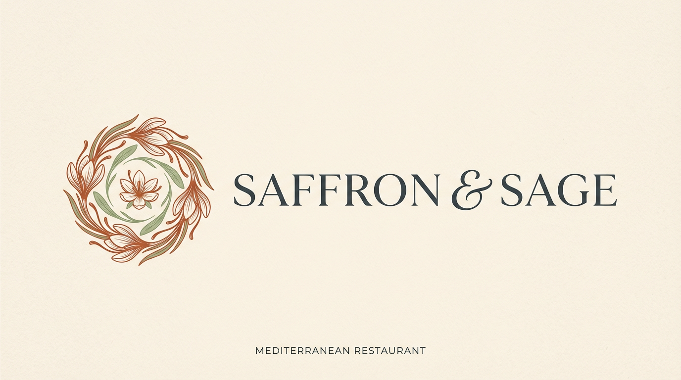 Branded takeaway container labels/stickers