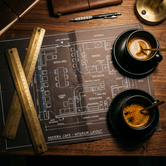 Coffee Shop Floor Plan