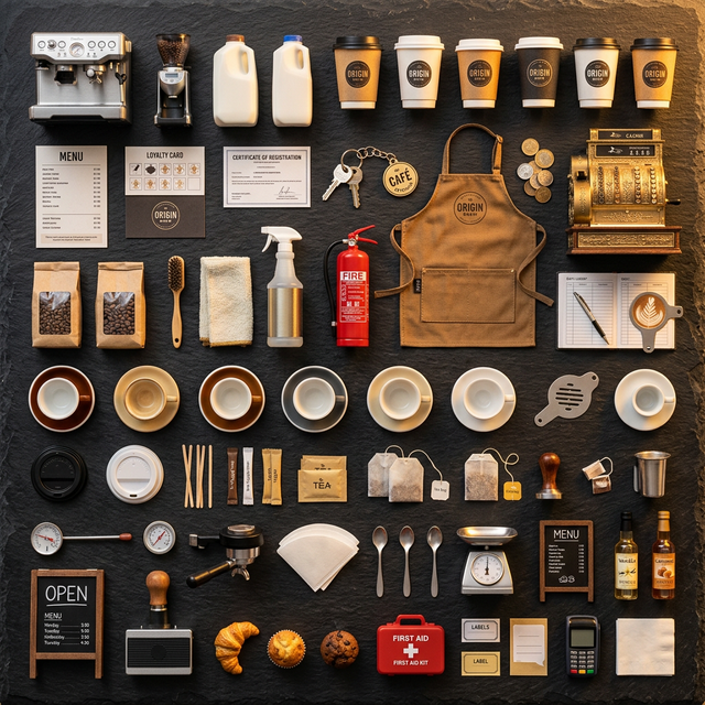 142 Coffee Shop Opening Checklist