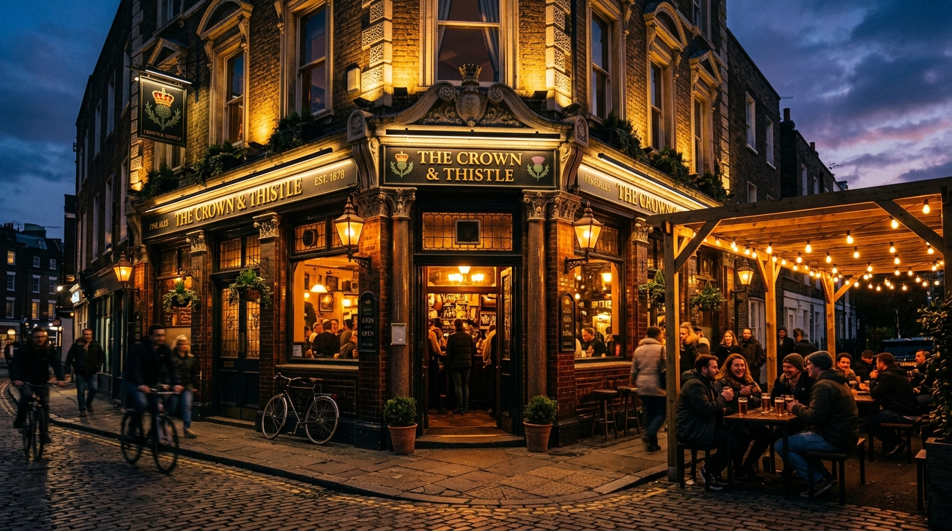 The Crown & Thistle — Complete Pub & Bar Launch
