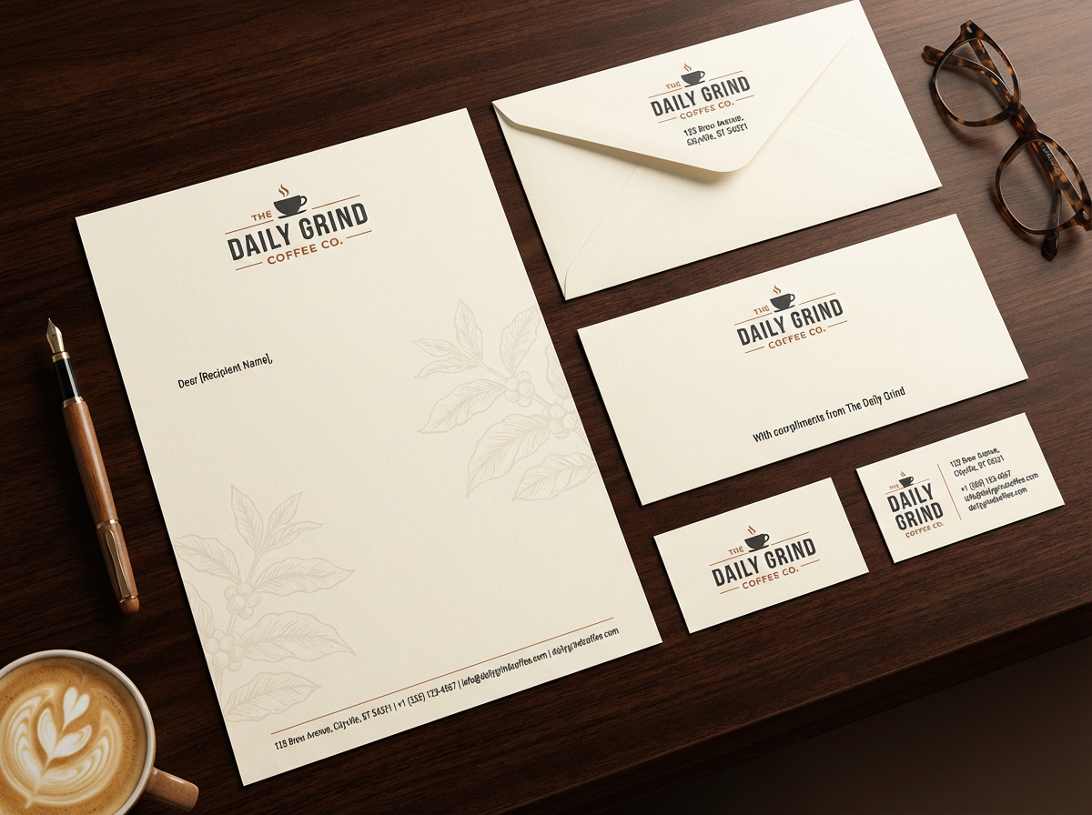 Window vinyl decals showing hours, WiFi, social handles