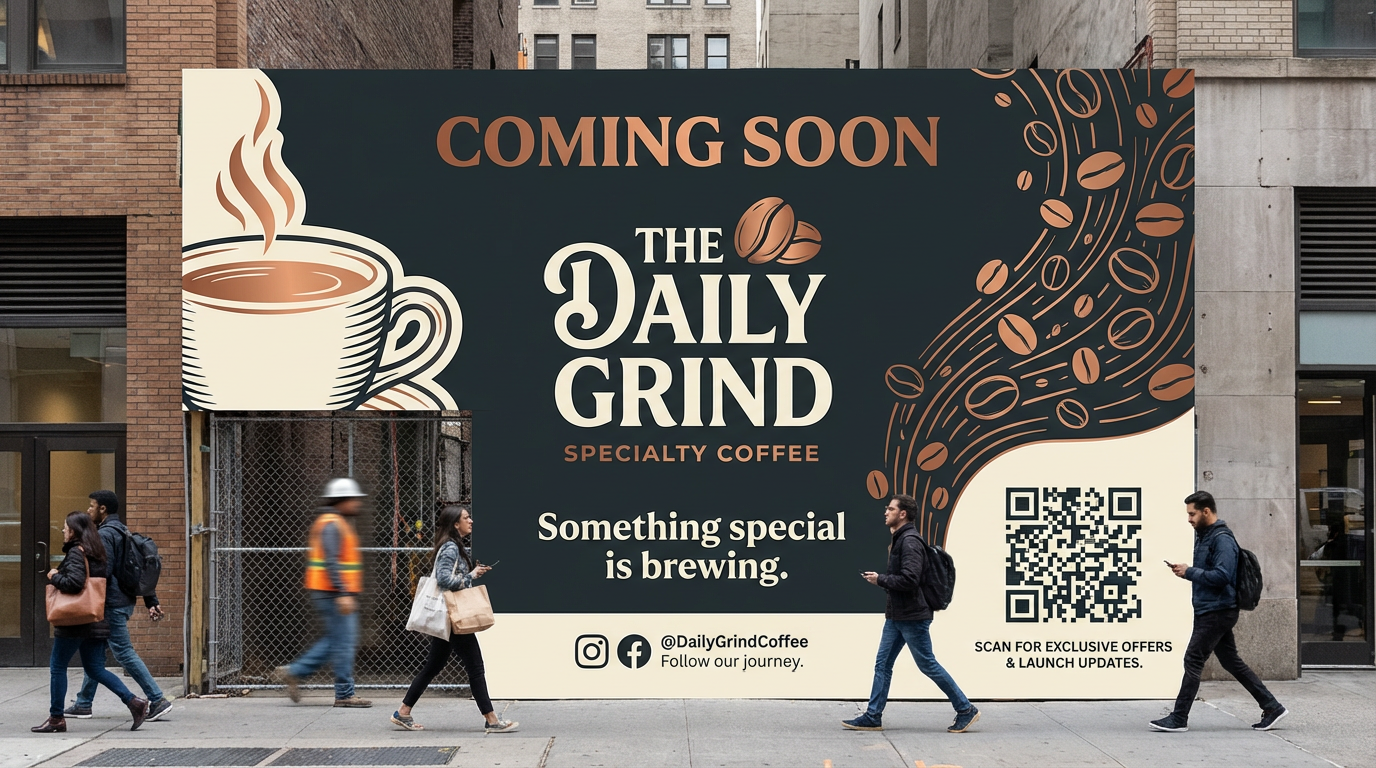 Typography specimen sheet showing all typefaces and hierarchy